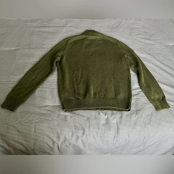 Ralph Lauren green sweater EUC - Picture 4 of 8